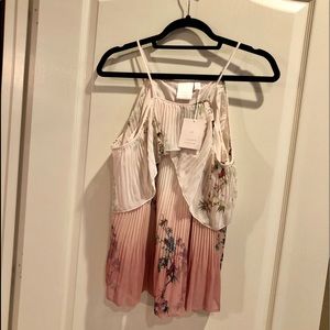 SOLD Cold Shoulder - Lauren Conrad Blouse